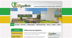 Desktop Screenshot of ergoaktiv-aichwald.de